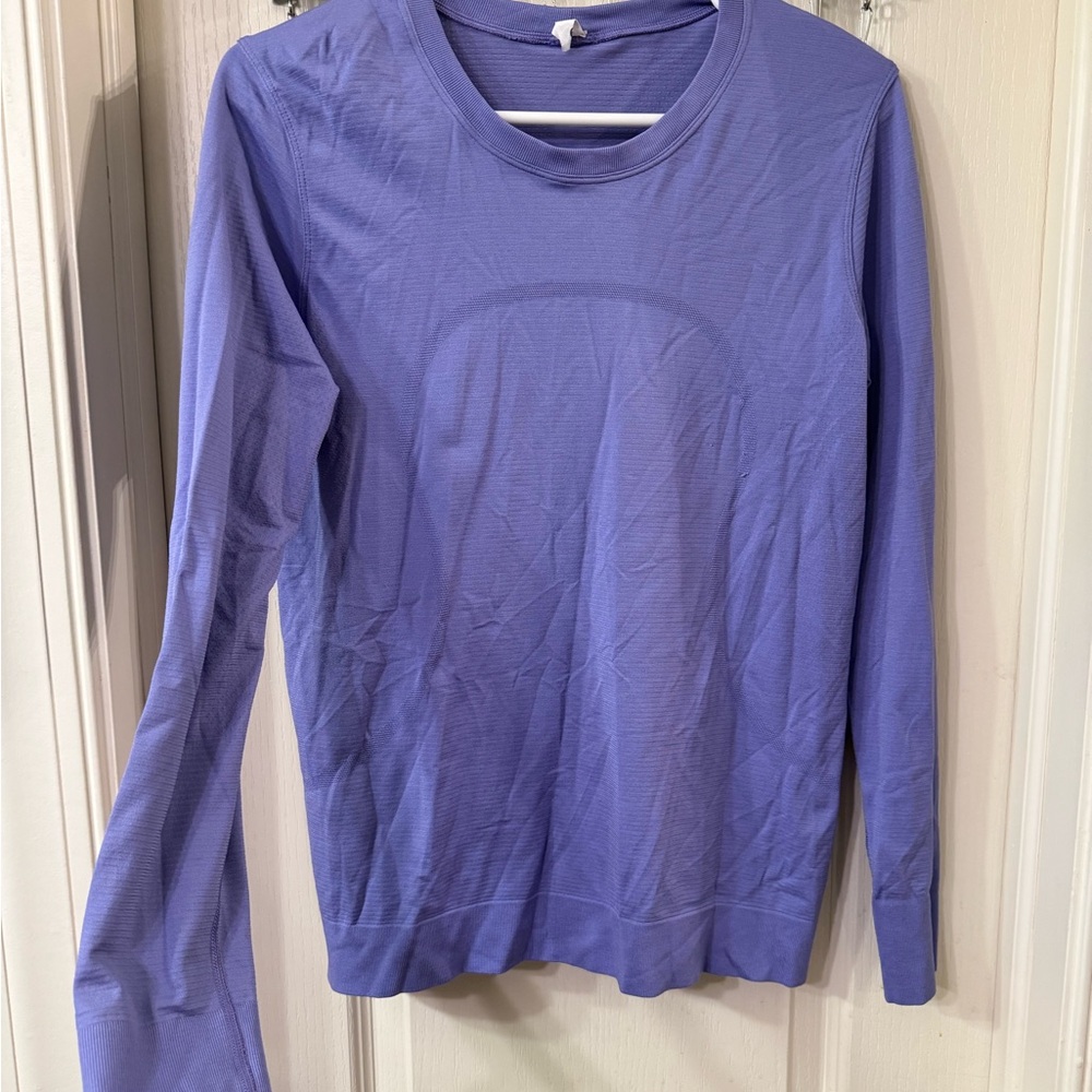 Lululemon Lavender Long Sleeve Top